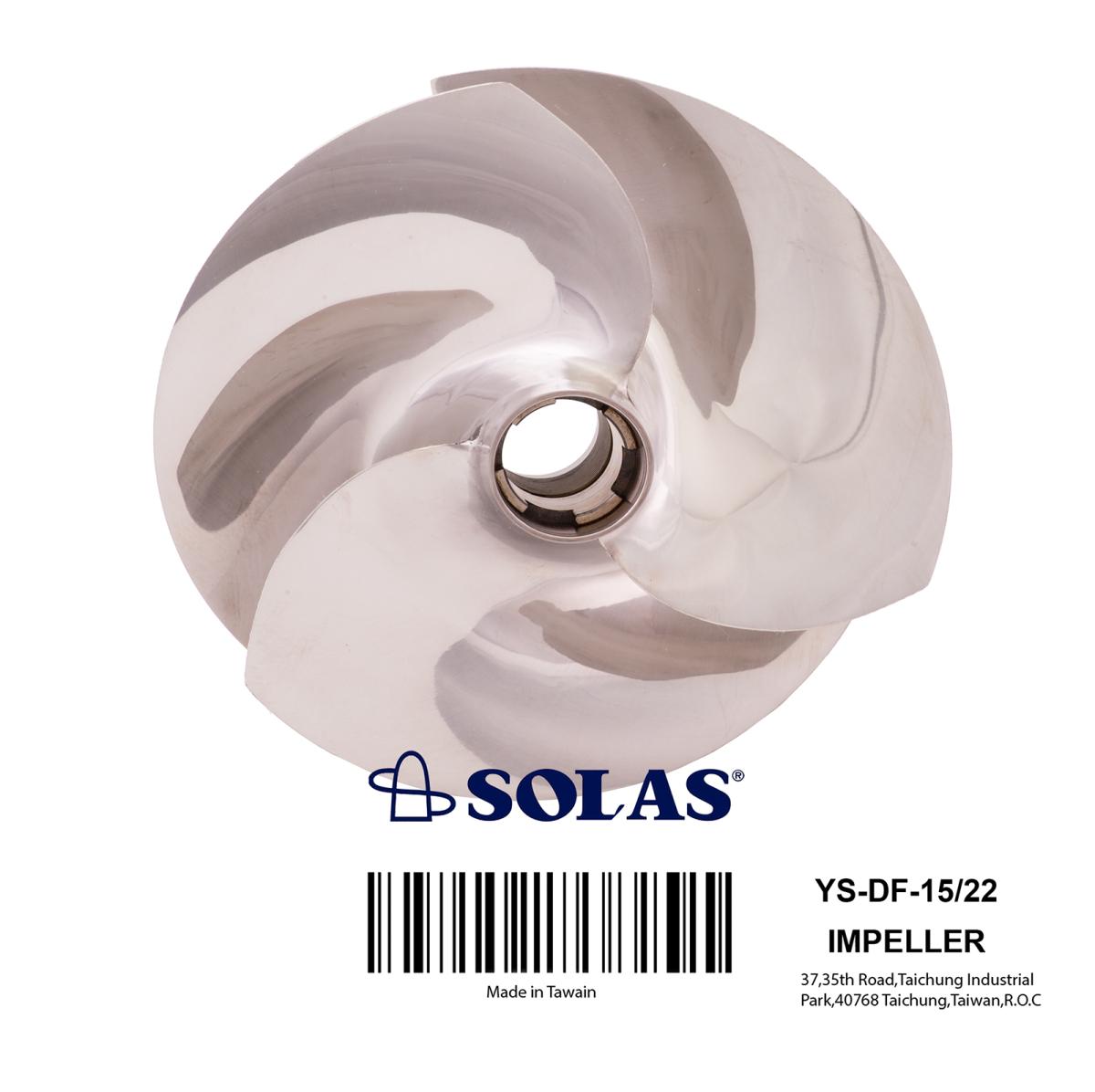 Solas Dynafly Series Impeller Yamaha FX Cruiser SHO/FX SHO/FZR/FZS 2008-2014