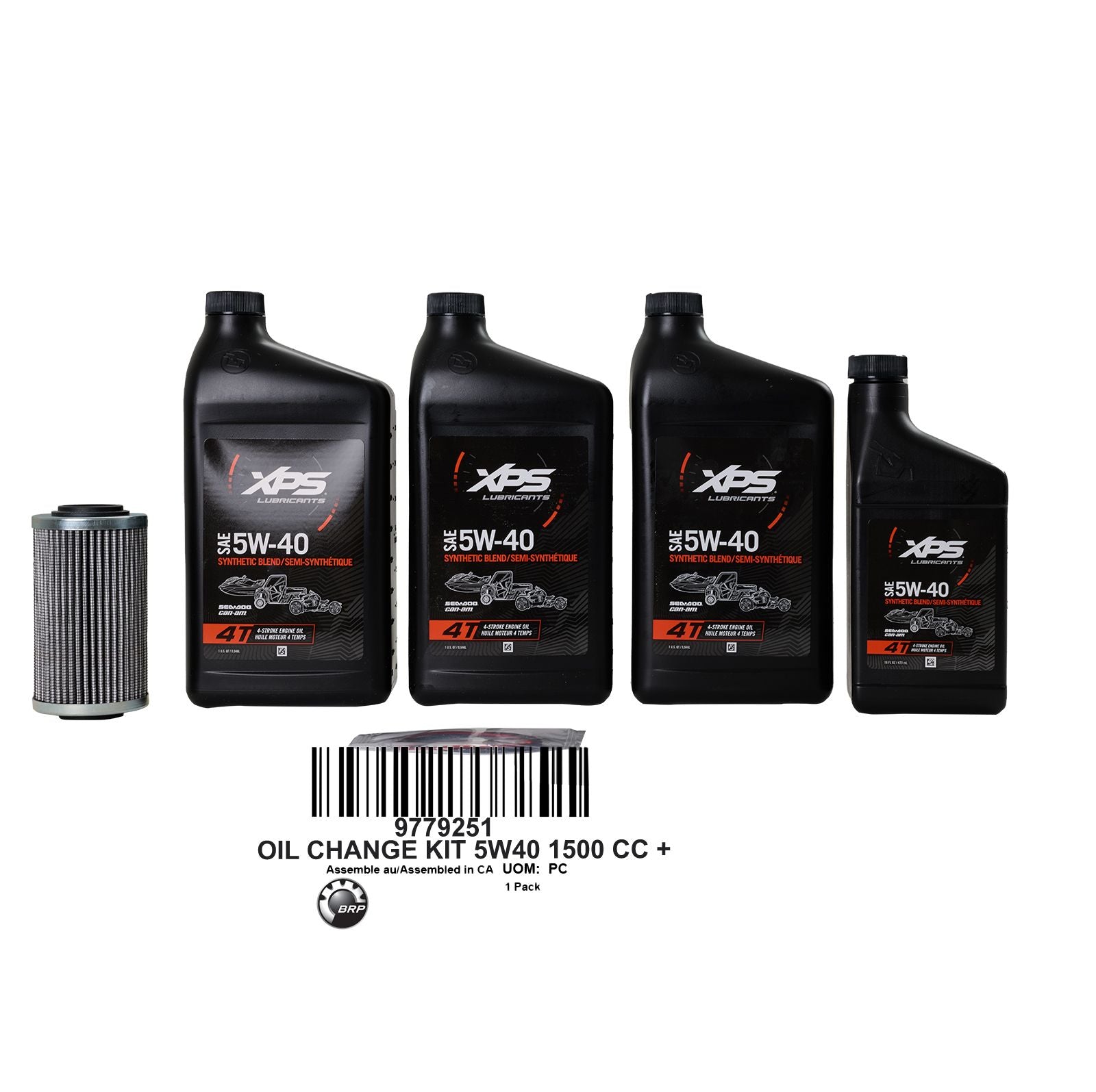 SD OIL CHANGE KIT 5W40 900ACE NOTE