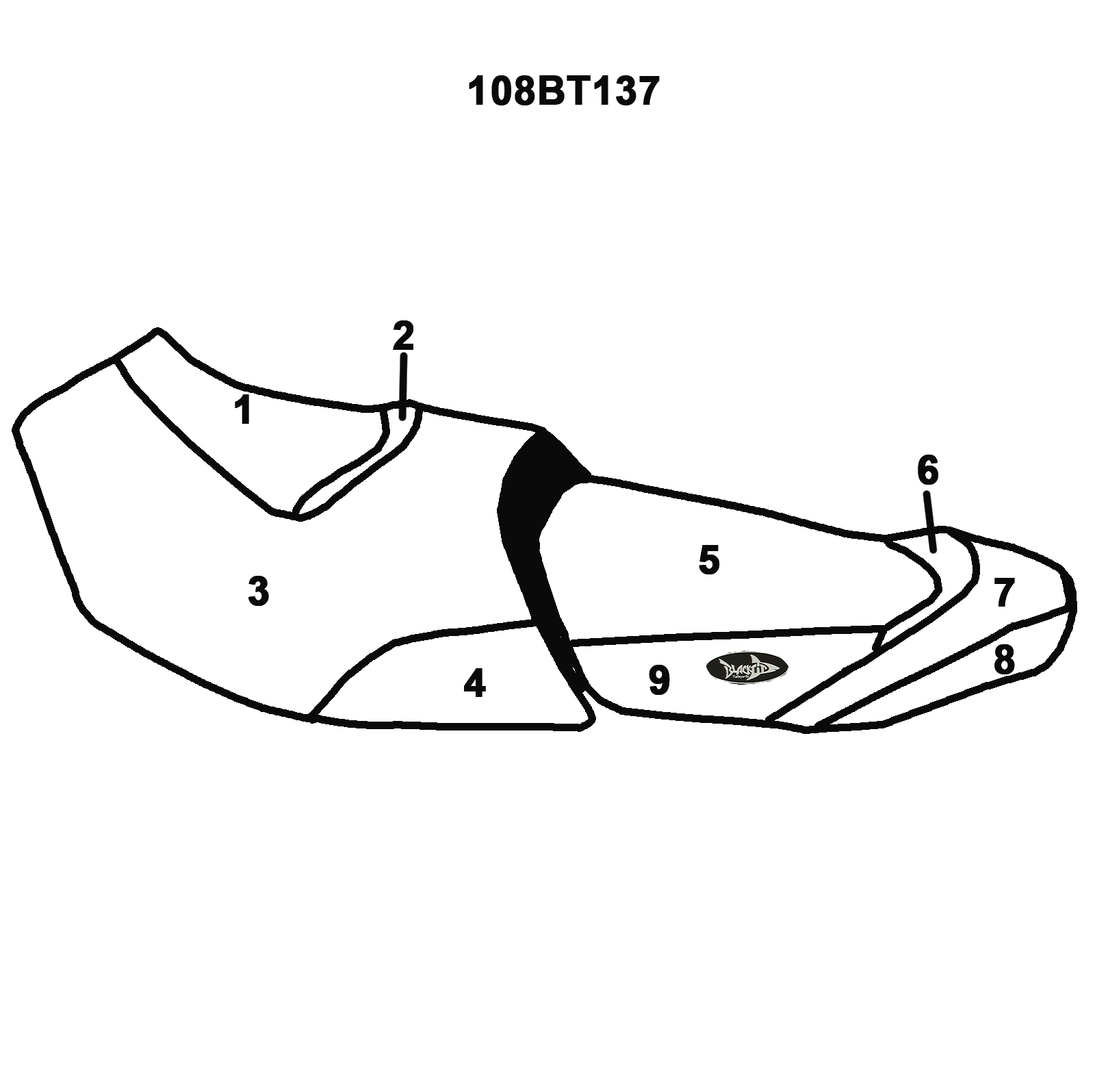 Seat cover for SEA-DOO 2019-2021 FISH PRO