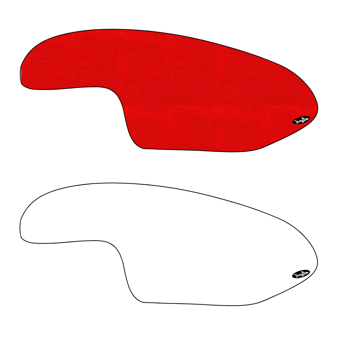 Chinpad cover for Yamaha 1996-2009 Super Jet Chinpad - Image 2