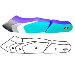 Seat cover for Yamaha 1997-1998 Wave Venture