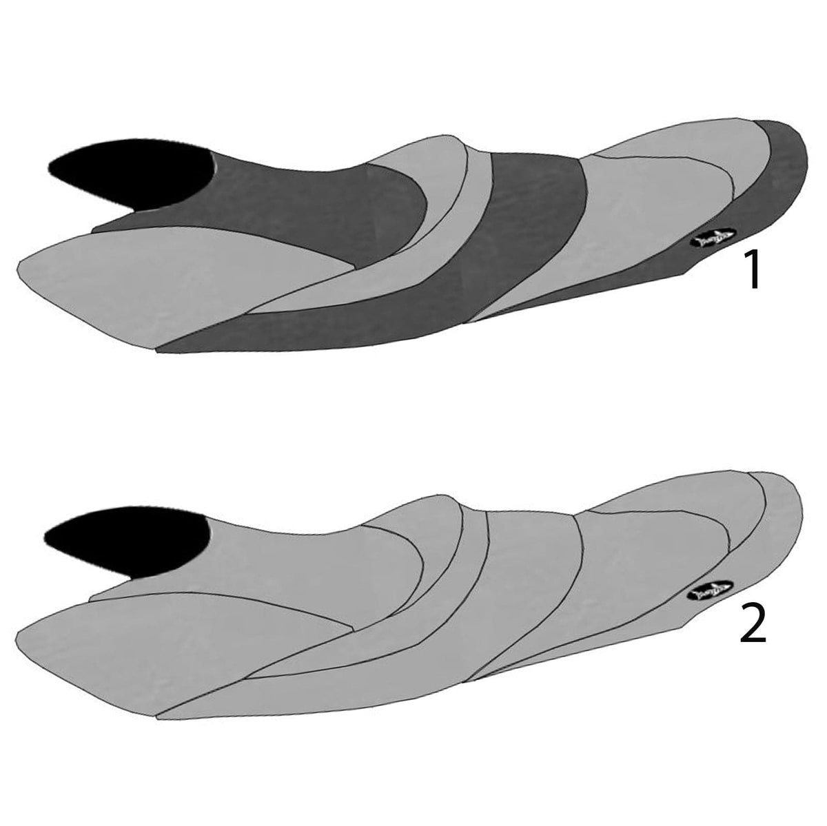 BlackTip Jetsports Premium Seat Cover for Yamaha 2008-2010 FX SHO Cruiser