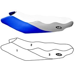 Seat cover for Yamaha 2005-2009 VX110, VX110 Sport, VX110 Deluxe (not Cruiser models)