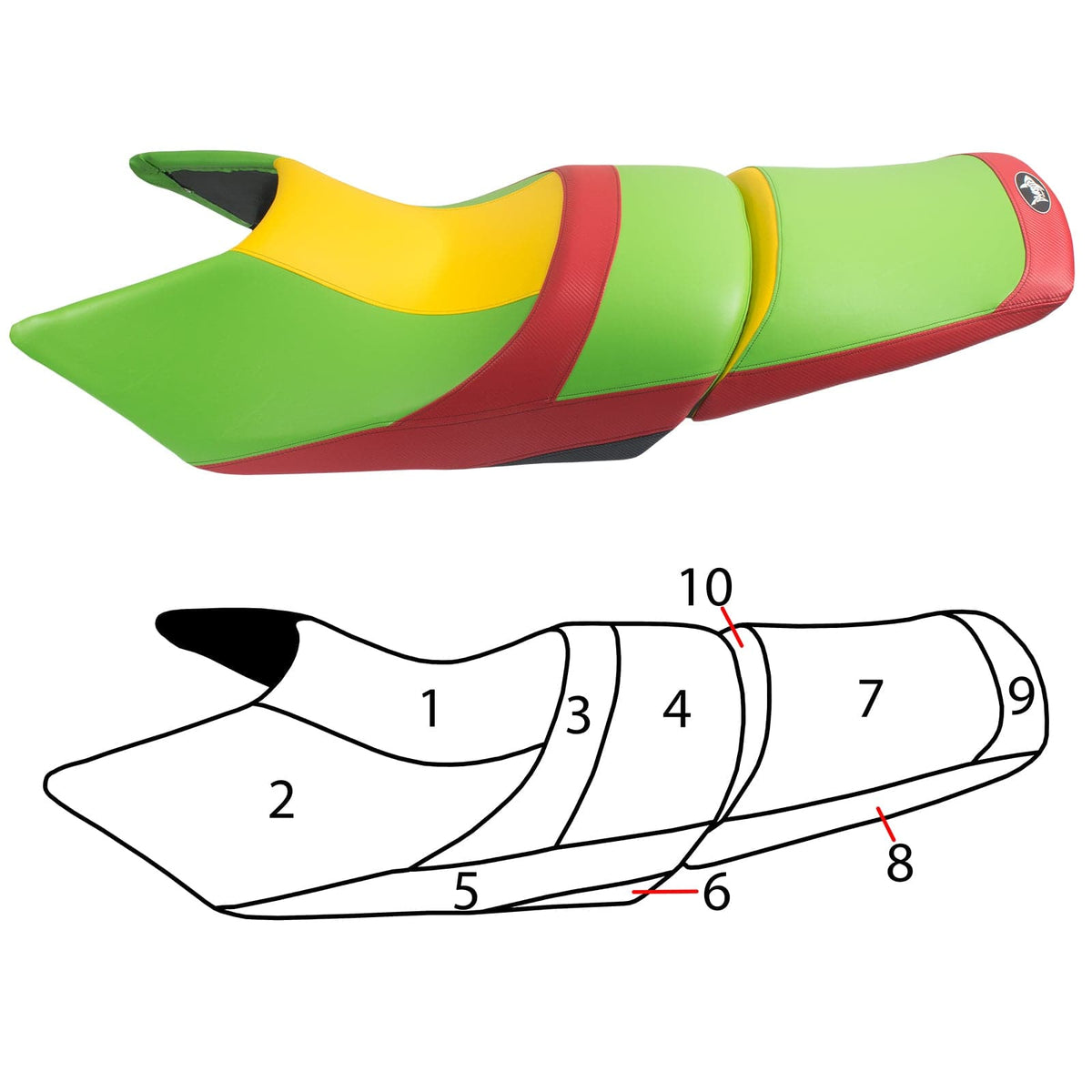 Seat cover for Yamaha 2012-2018 FX SHO SVHO HO