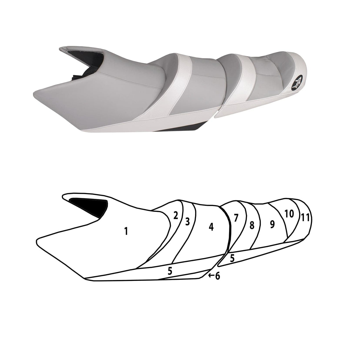 2014-2018 FX Cruiser HO/SHO/SVHO Seat Cover for Yamaha