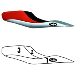 Seat cover for Honda 2003-2007 R12, R12X