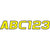 Hardline Series 700 Registration Set, Yellow/Black Outline
