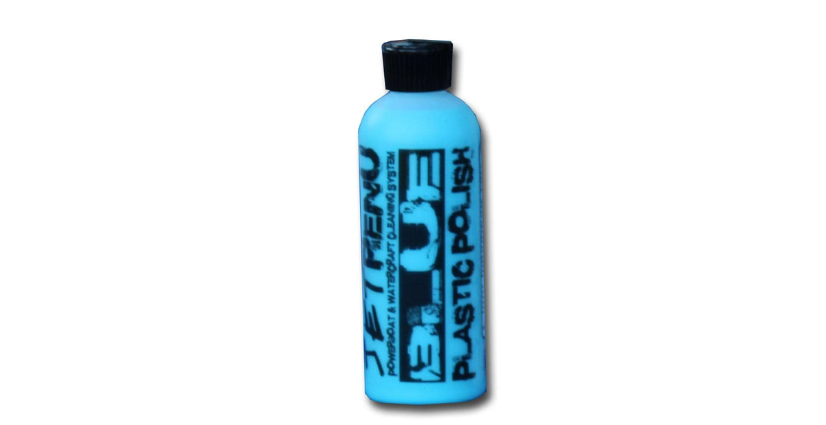 Jet Renu &quot;Blue&quot; Plastic Polish 8oz