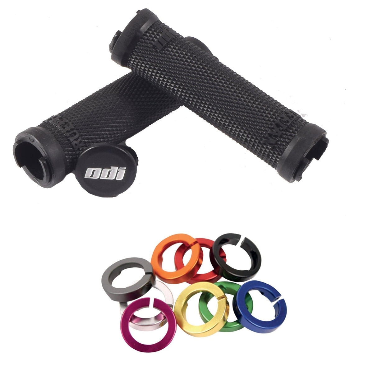 ODI Ruffian Lock on Grips ,black 130mm no flange