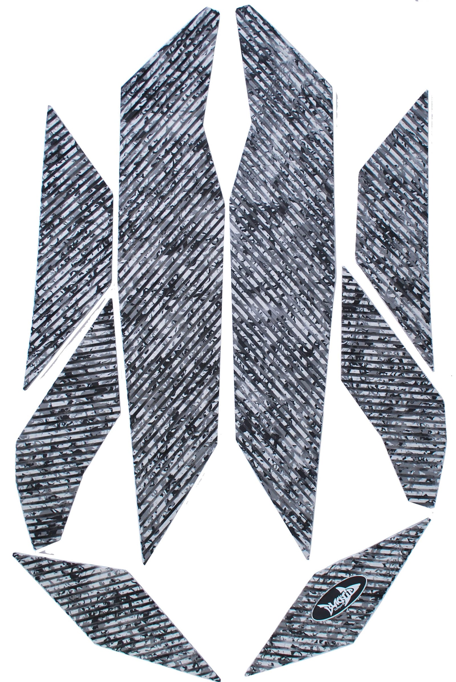 BlackTip JetSports Elite traction mats for Sea-Doo 2014, 2015, 2016, 2017, 2018 Sea-Doo Spark 2 seat w/out extended swim plat