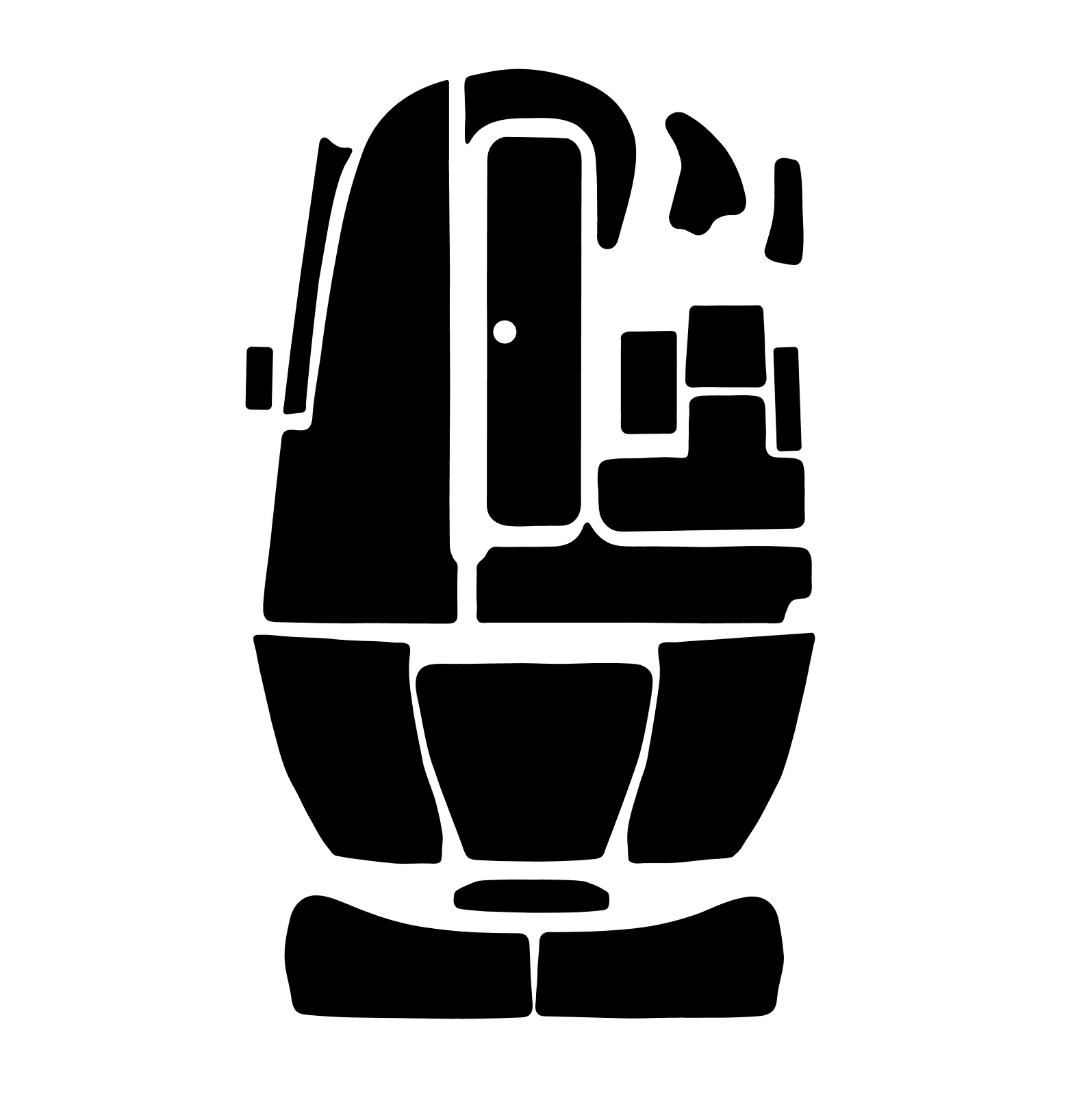 1996 Speedster/1996-1998 Sportster Complete Mat Kit for Sea-Doo