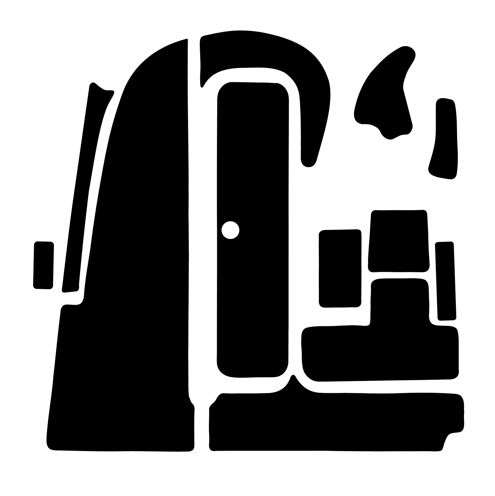 1996 Speedster/1996-1998 Sportster Interior Mat Kit for Sea-Doo