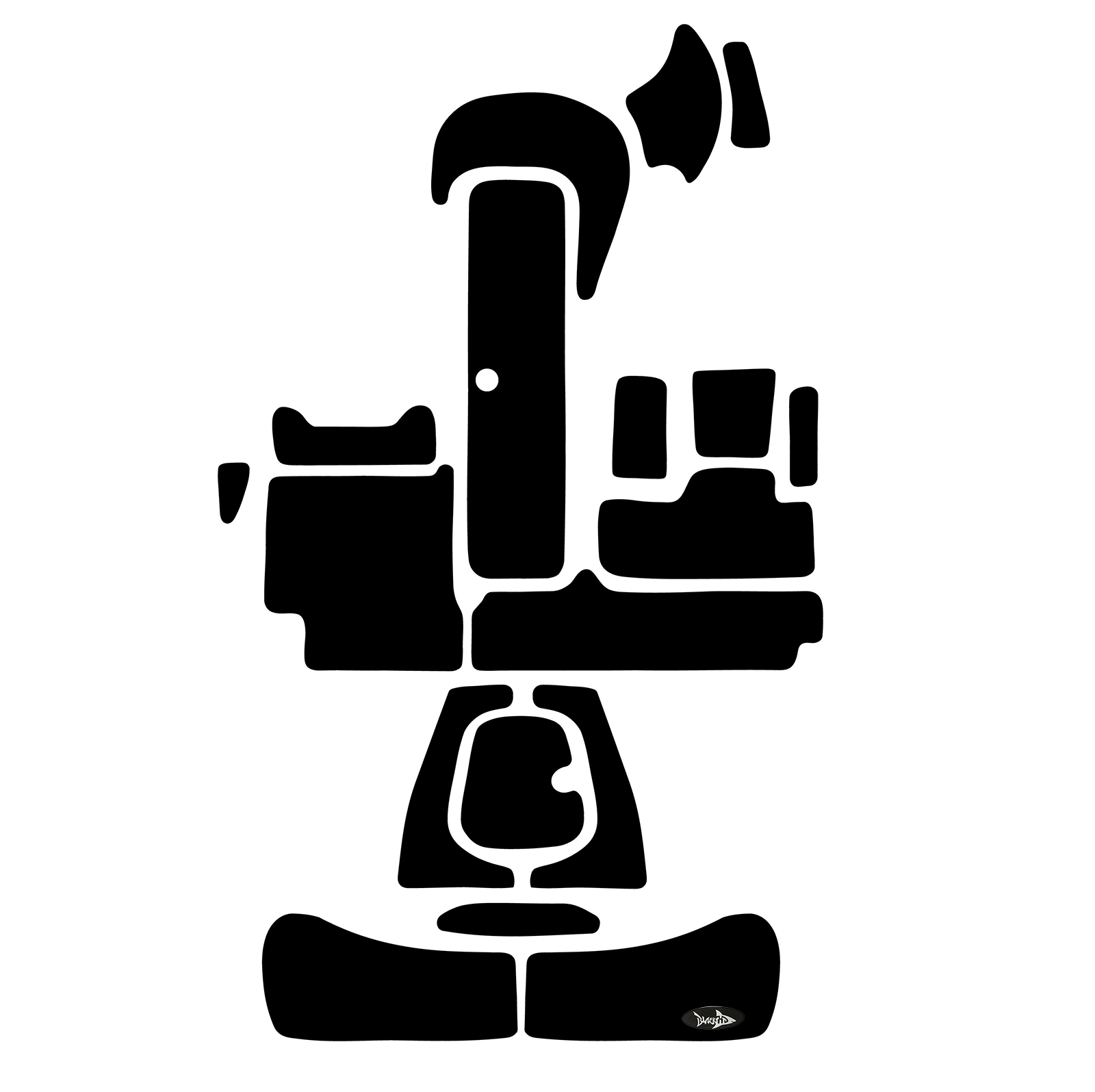 Complete Traction Mat Kit for Sea-Doo Challenger /Speedster 1996 1997 1998 2000