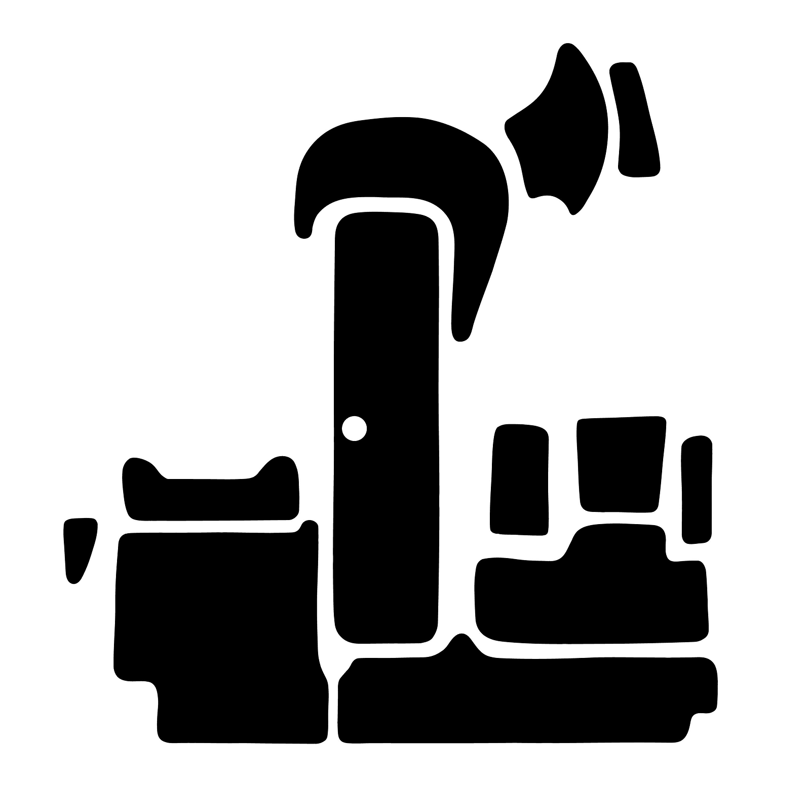 Interior Traction Mat Kit for Sea-Doo Challenger /Speedster 1996 1997 1998 2000