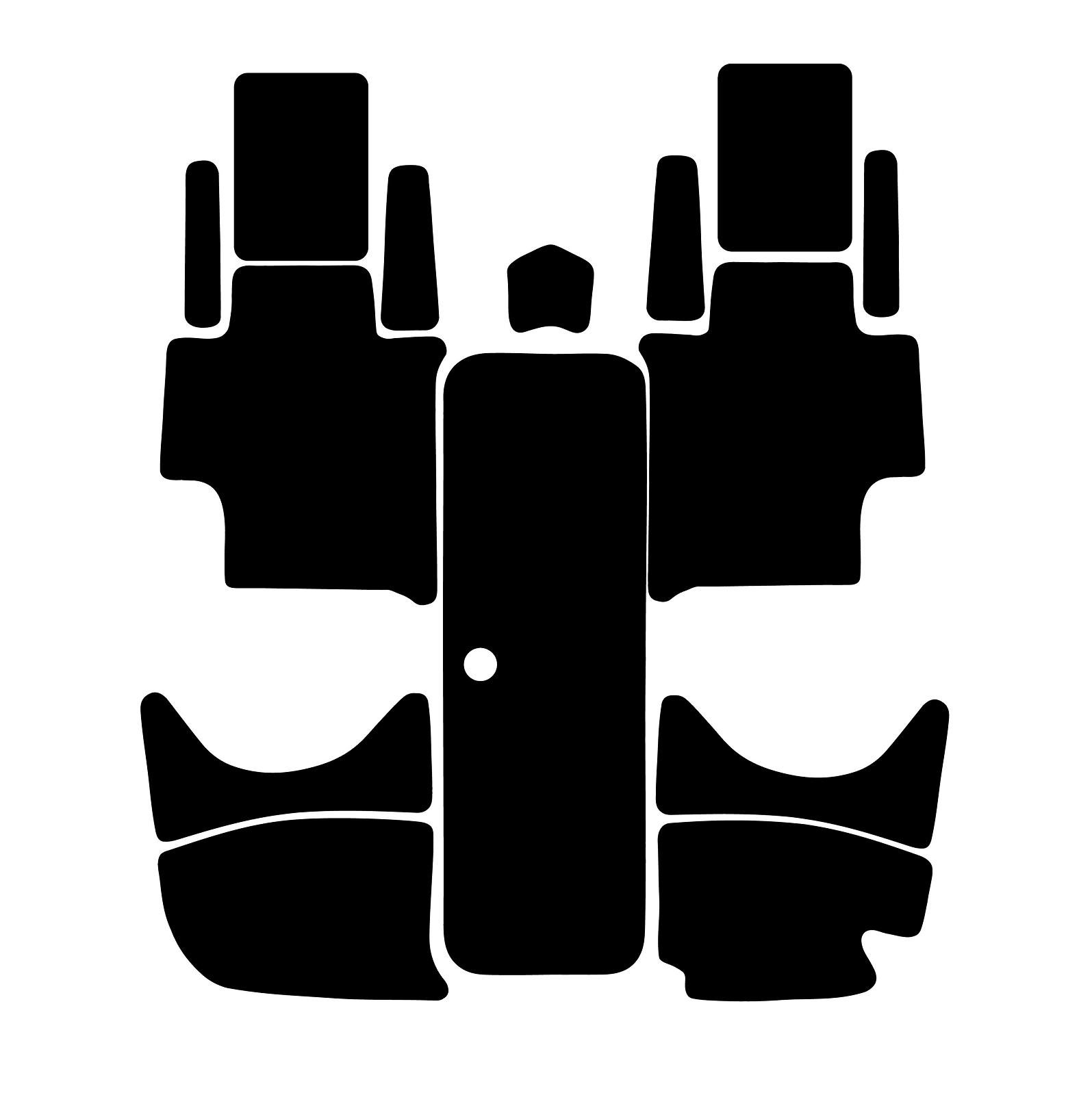 1999-2000 Speedster SK  Interior Mat Kit for Sea-Doo