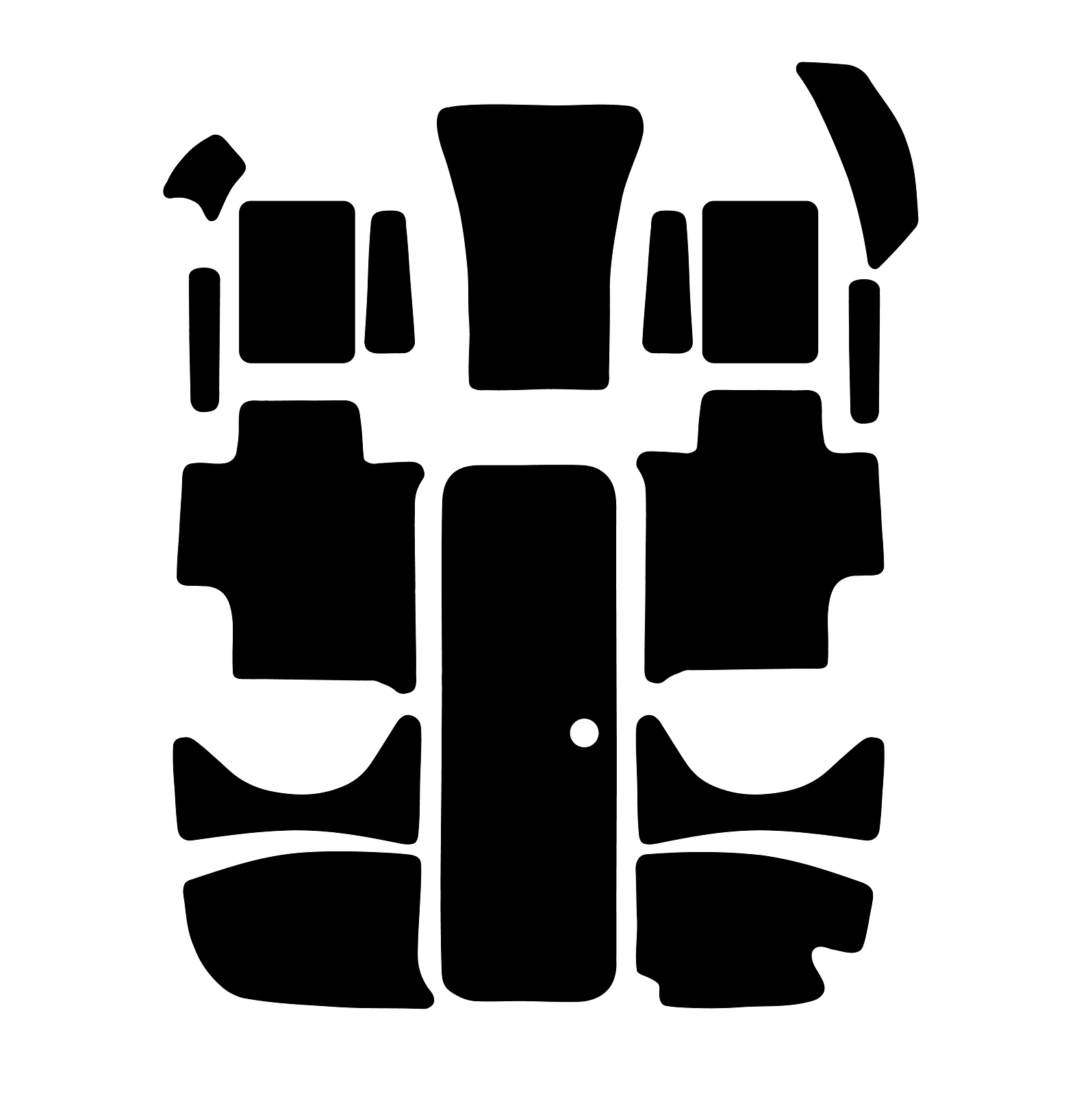 1998-1999 Speedster Interior Mat Kit for Sea-Doo