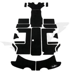 2000-04 Challenger 2000, 2002 X-20 Jet Boat Complete Mat Kit