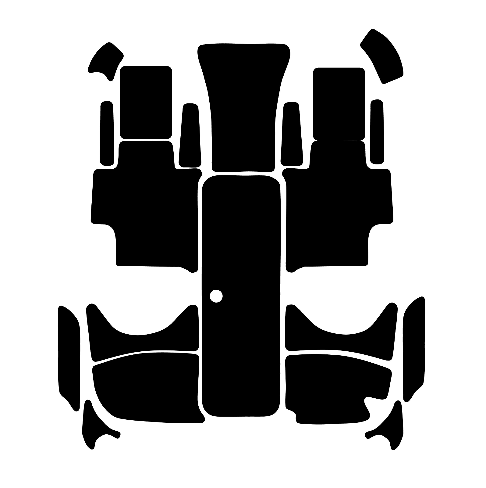 2000-2004 Speedster Interior Mat Kit for Sea-Doo