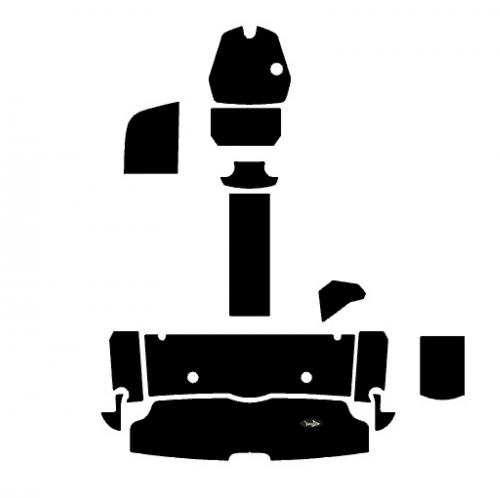 Exterior Traction Mat Kit for Yamaha AR/SX 250 252S 252XE 255XD