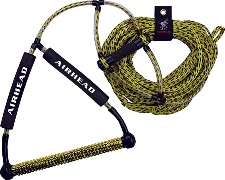 Airhead Wakeboard Rope with Phat Grip-Yellow