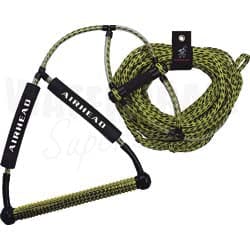 Airhead Wakeboard Rope with Phat Grip-Yellow