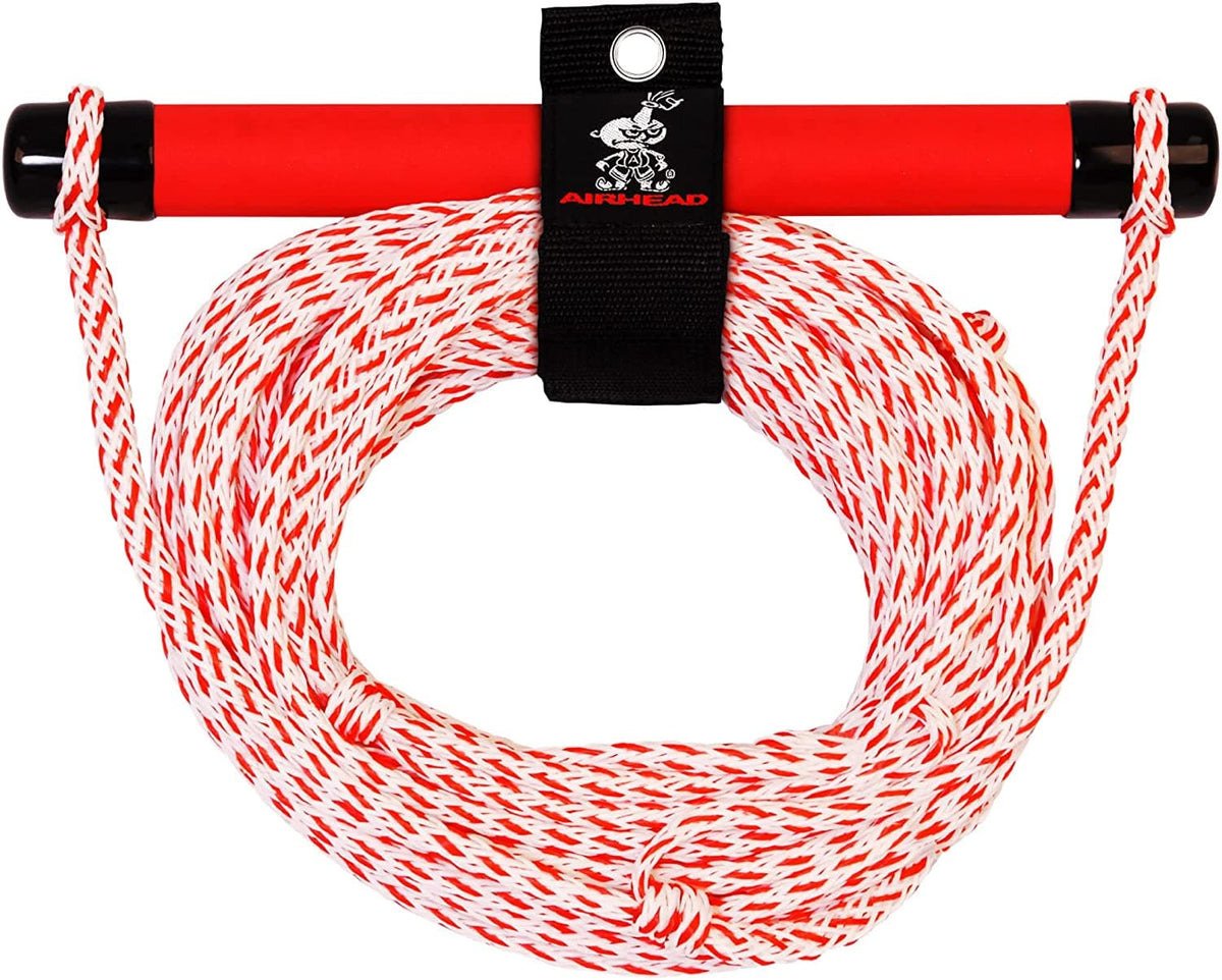 AirHead SKI ROPE W/ EVA GRIP - RED