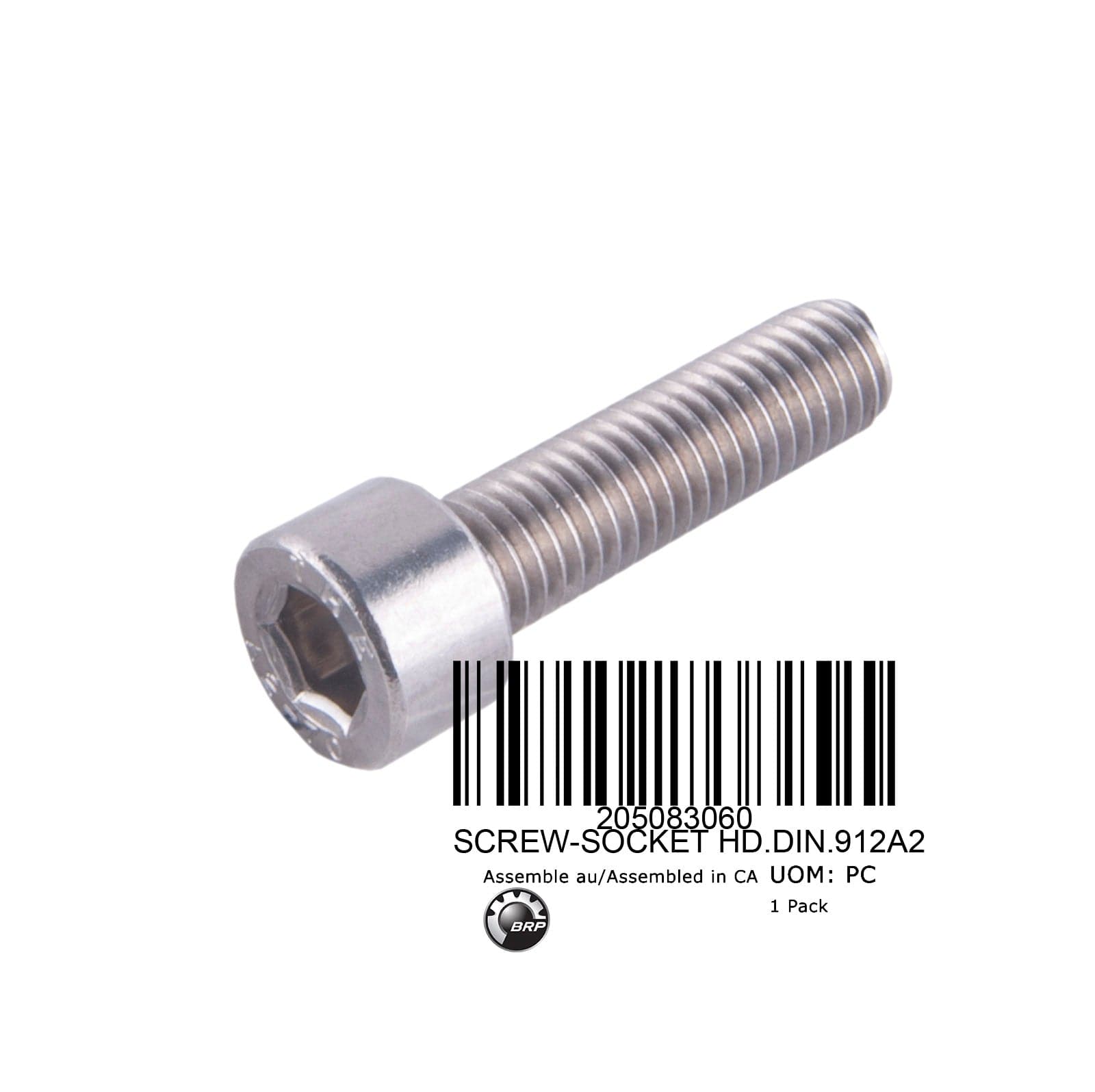 SOCKET SCREW M8 X 30 SS NOTE