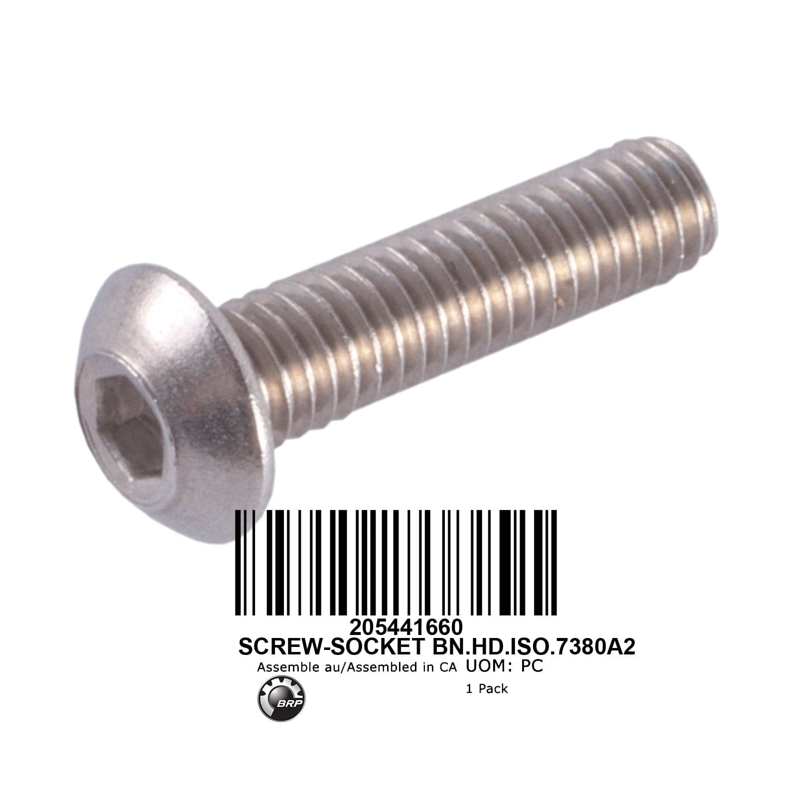 SCREW-SOCKET BN.HD.ISO.7380A2