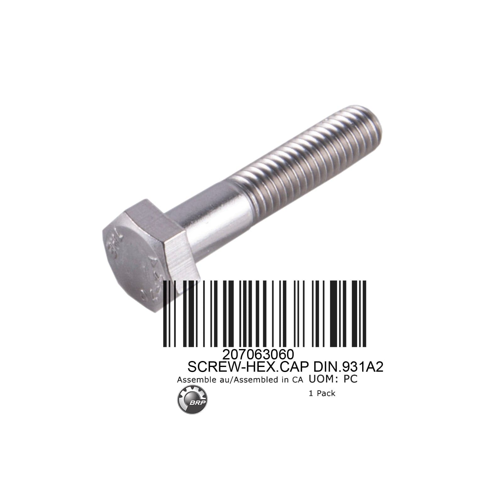 SCREW-HEX.CAP DIN.931A2