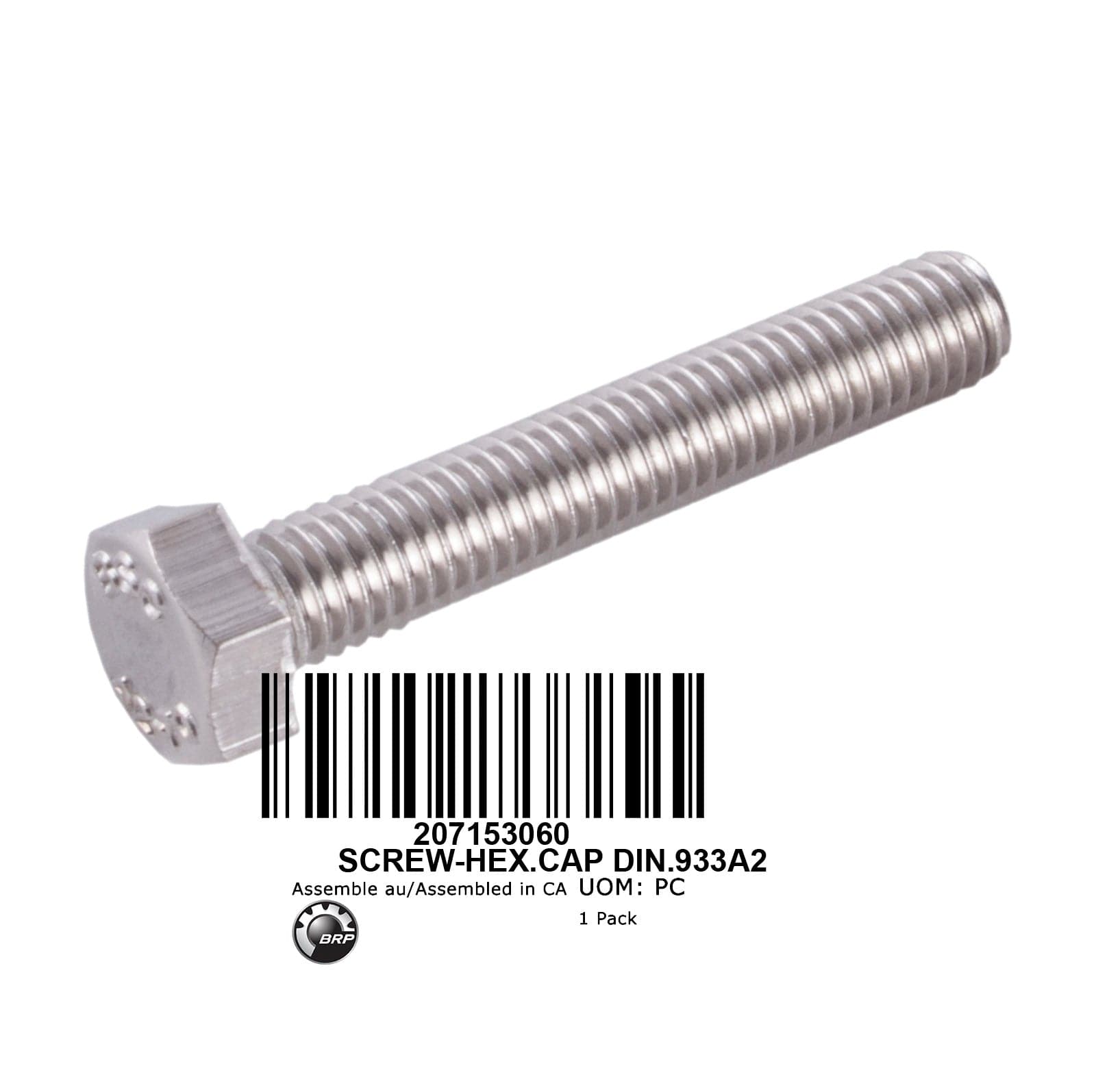 SCREW-HEX.CAP DIN.933A2