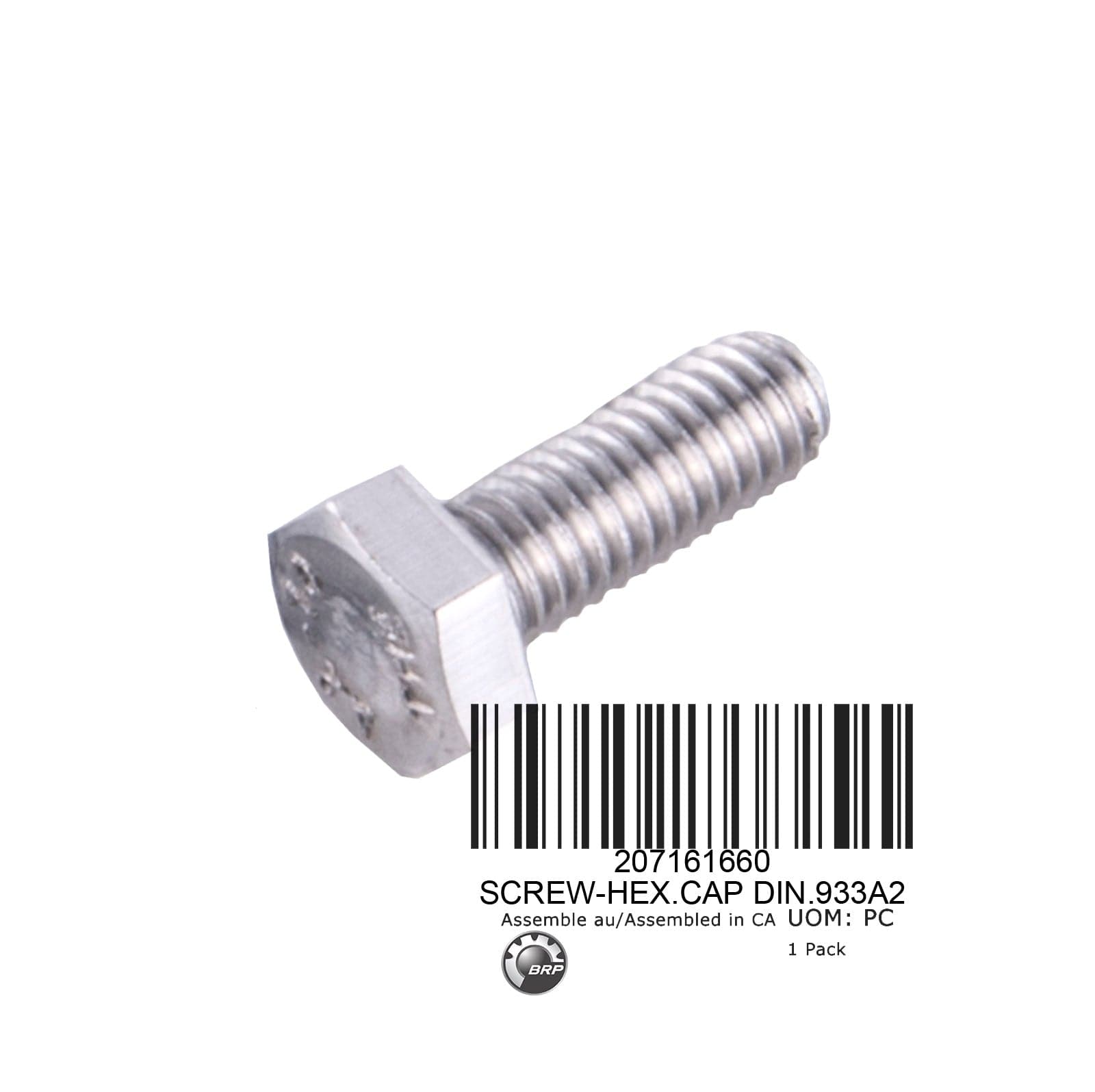 SCREW-HEX.CAP DIN.933A2