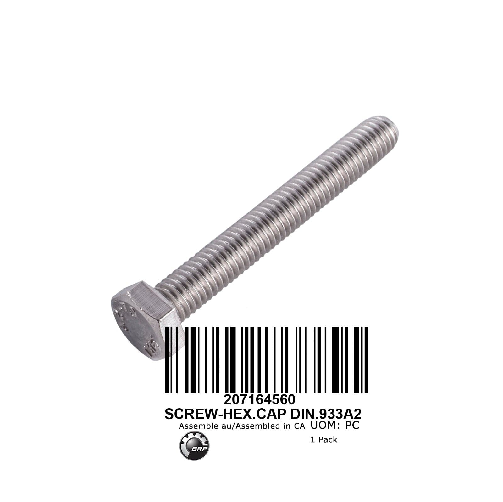 SCREW-HEX.CAP DIN.933A2