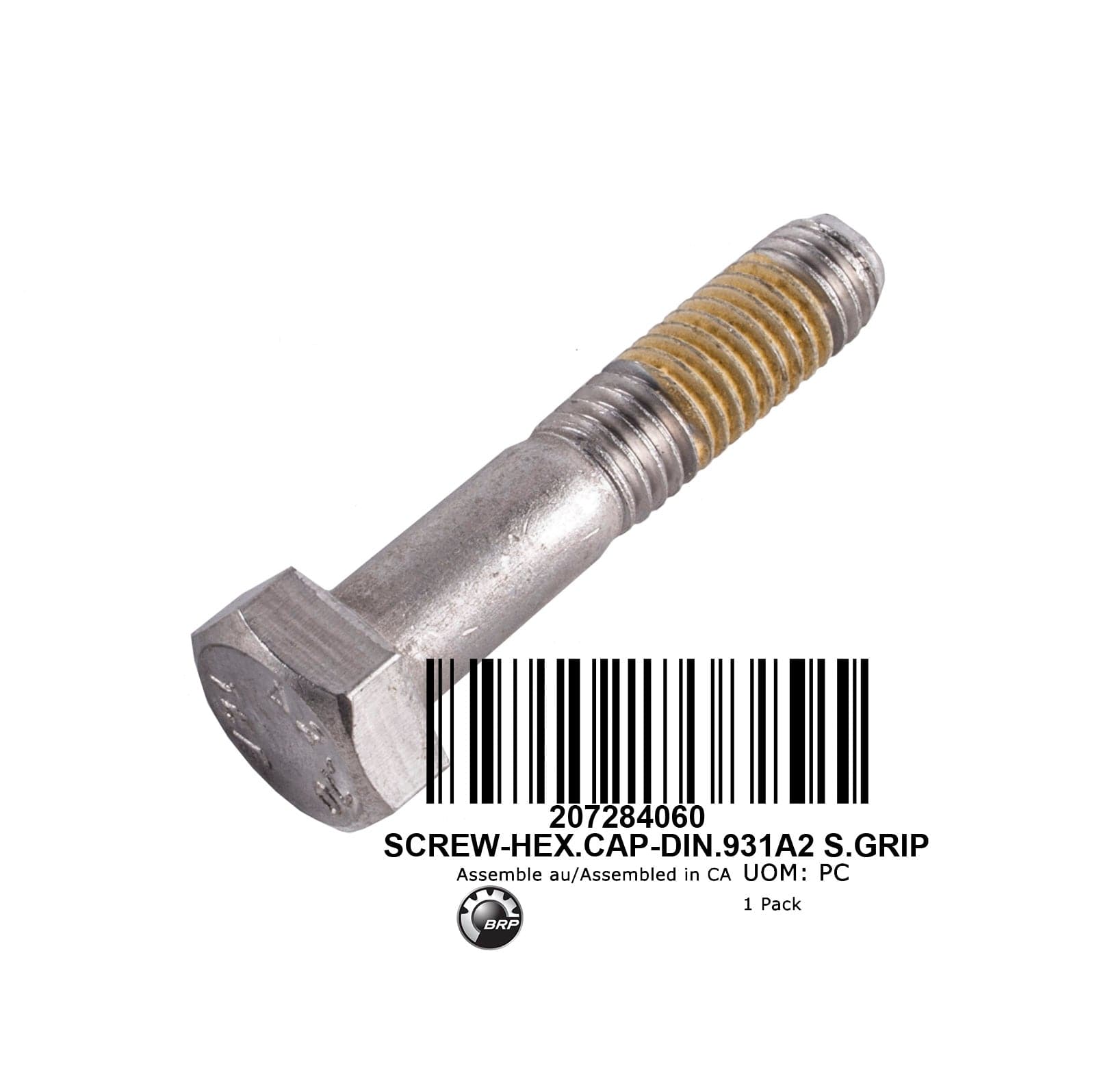 SCREW-HEX.CAP-DIN.931A2 S.GRIP