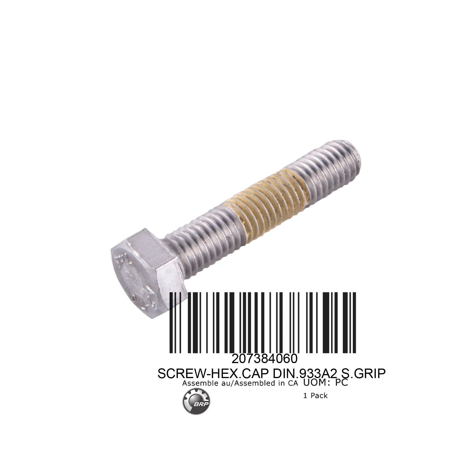 SCREW-HEX.CAP DIN.933A2 S.GRIP VINTAGE