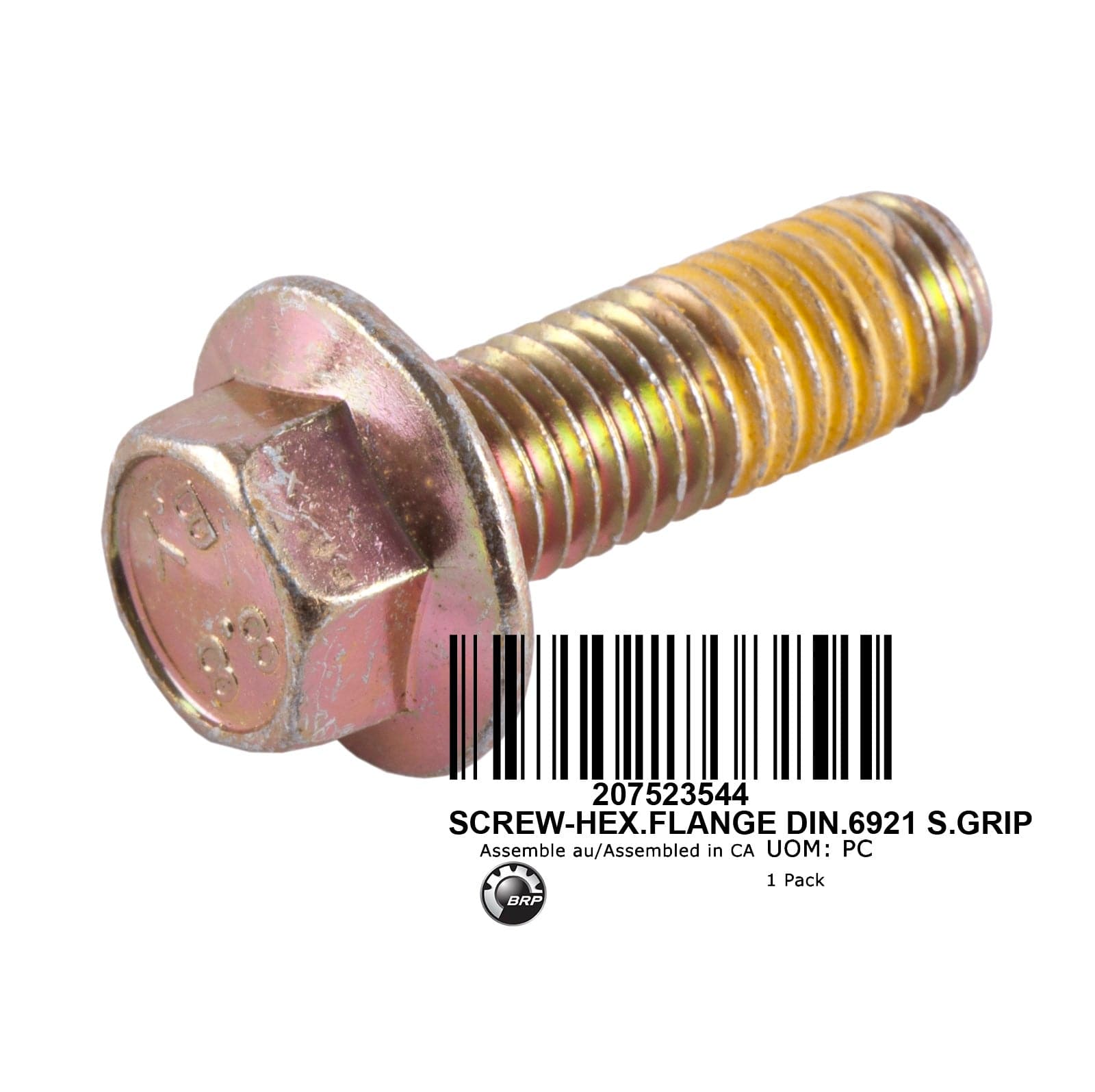 SCREW-HEX.FLANGE DIN.6921 S.GRIP