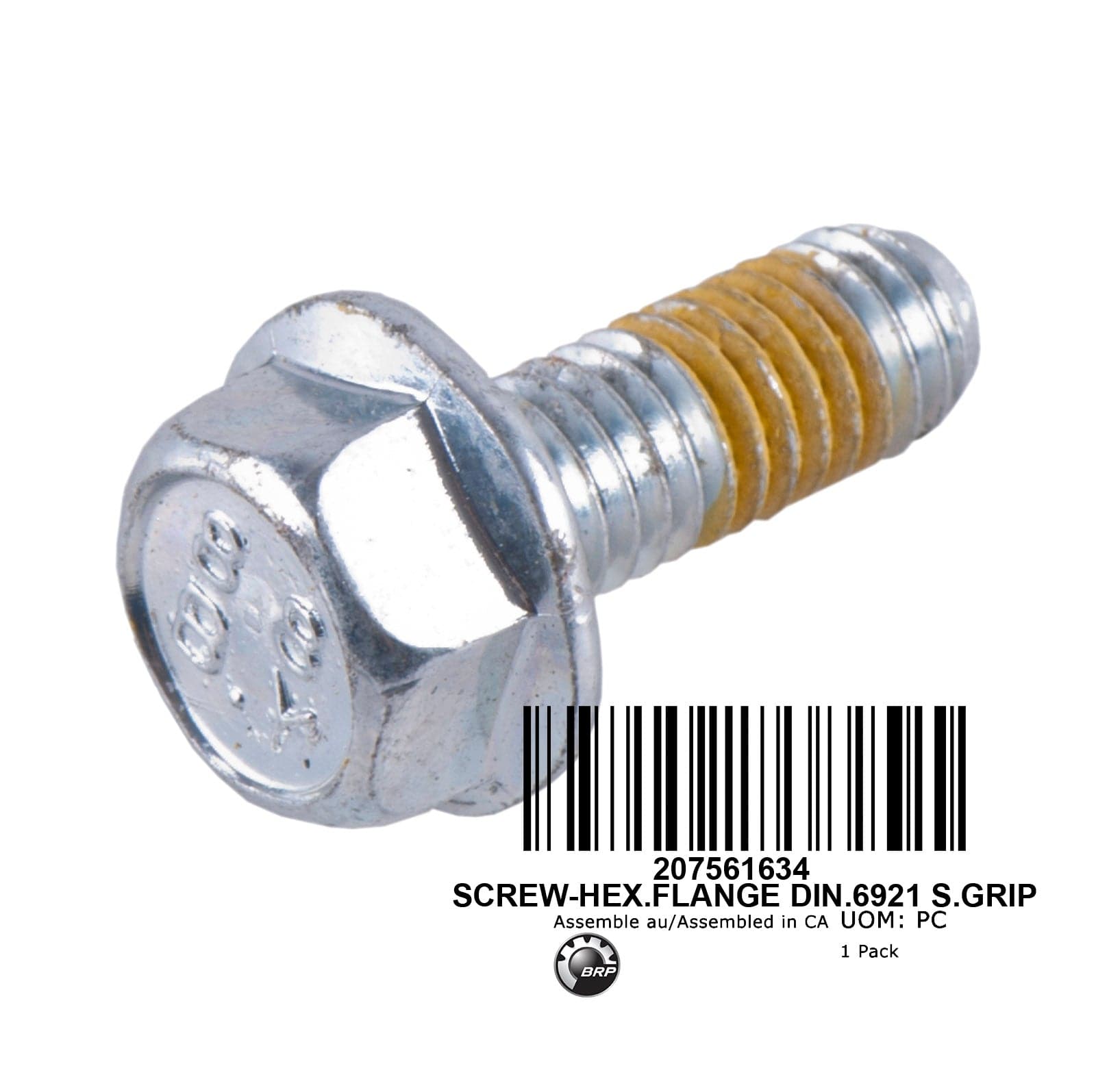 SCREW-HEX.FLANGE DIN.6921 S.GRIP