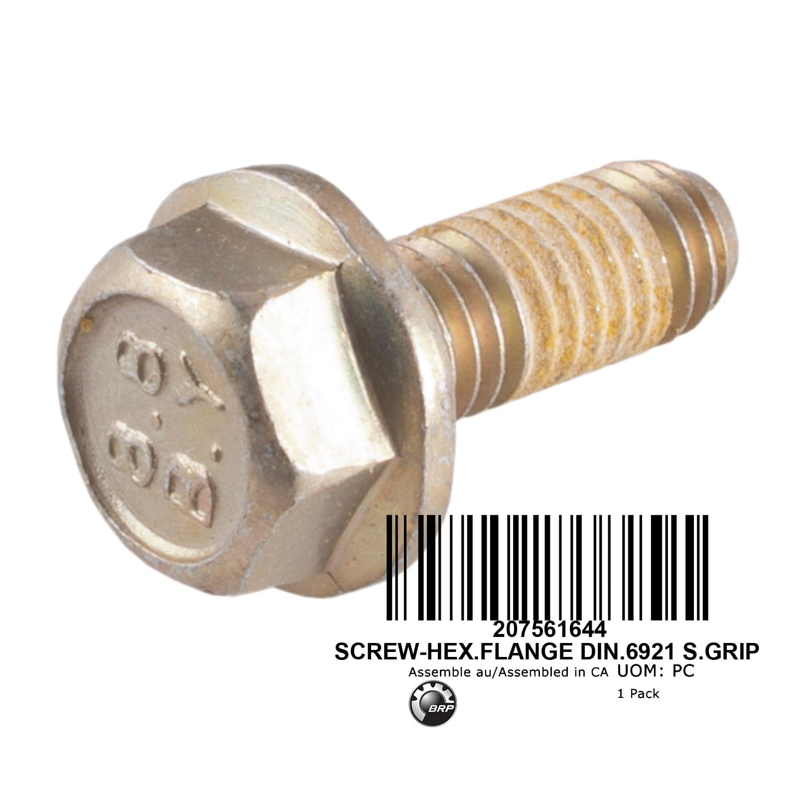 SCREW-HEX.FLANGE DIN.6921 S.GRIP