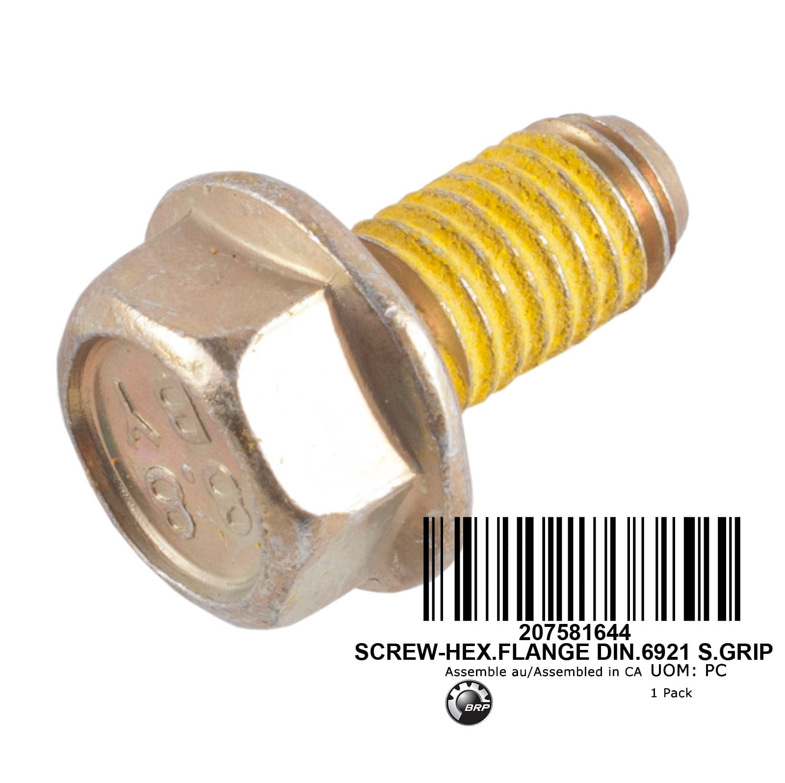 SCREW-HEX.FLANGE DIN.6921 S.GRIP