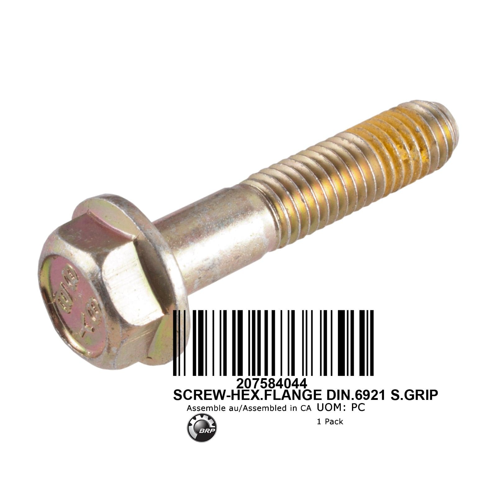 SCREW-HEX.FLANGE DIN.6921 S.GRIP