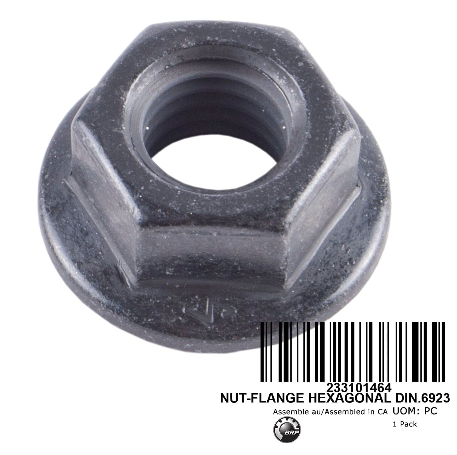 NUT-FLANGE HEXAGONAL DIN.6923