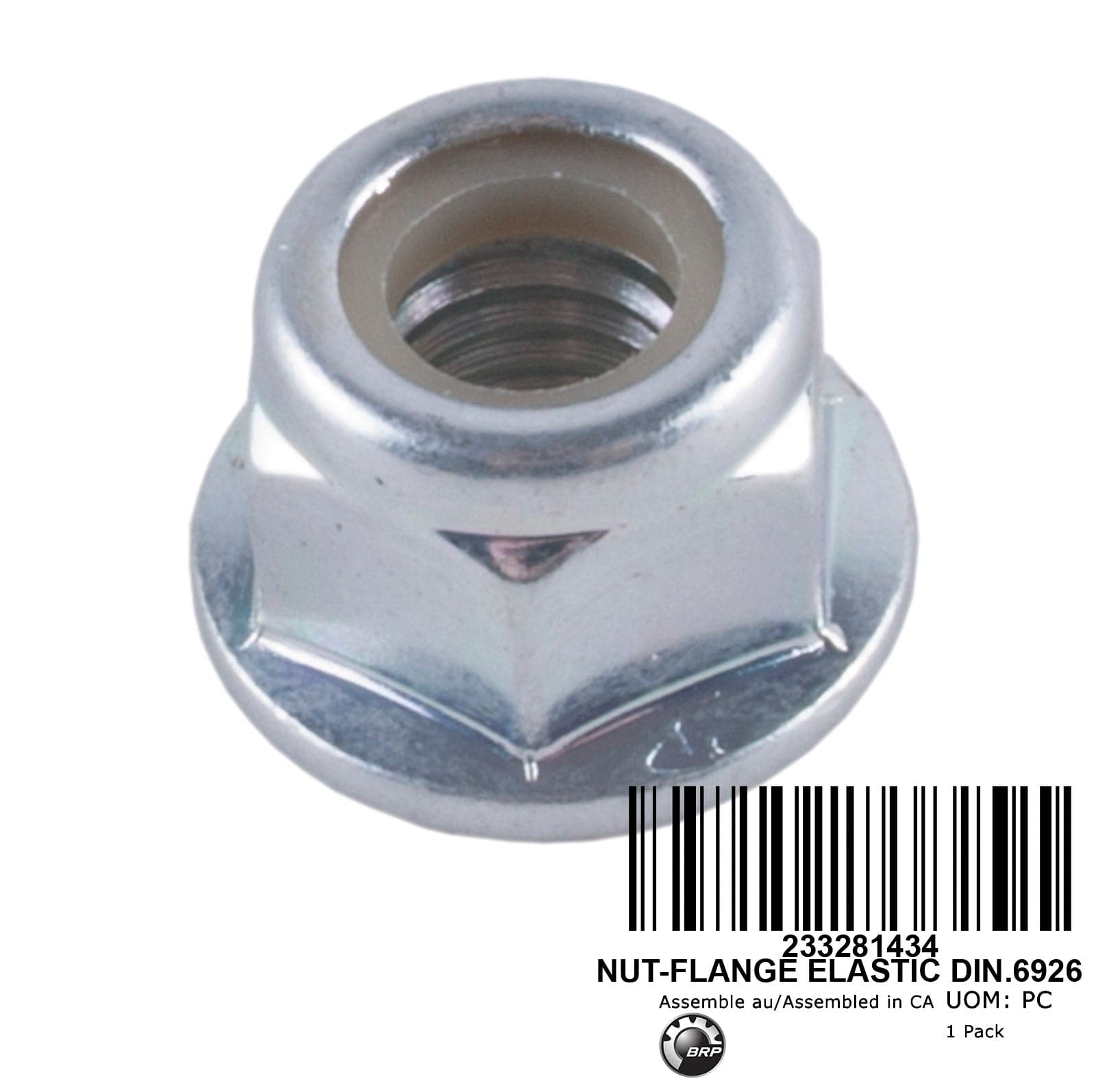 NUT-FLANGE ELASTIC DIN.6926