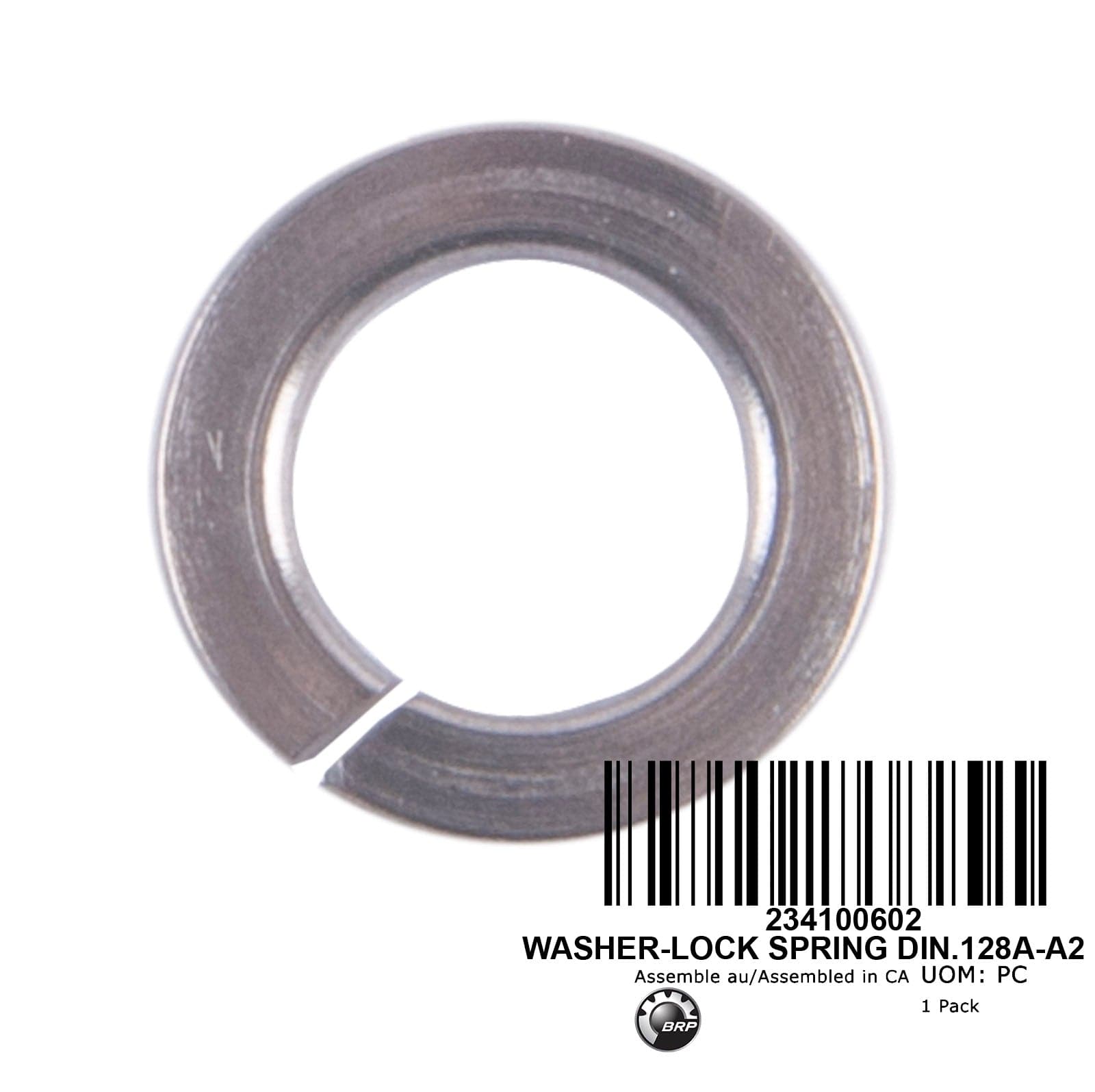 WASHER-LOCK SPRING DIN.128A-A2