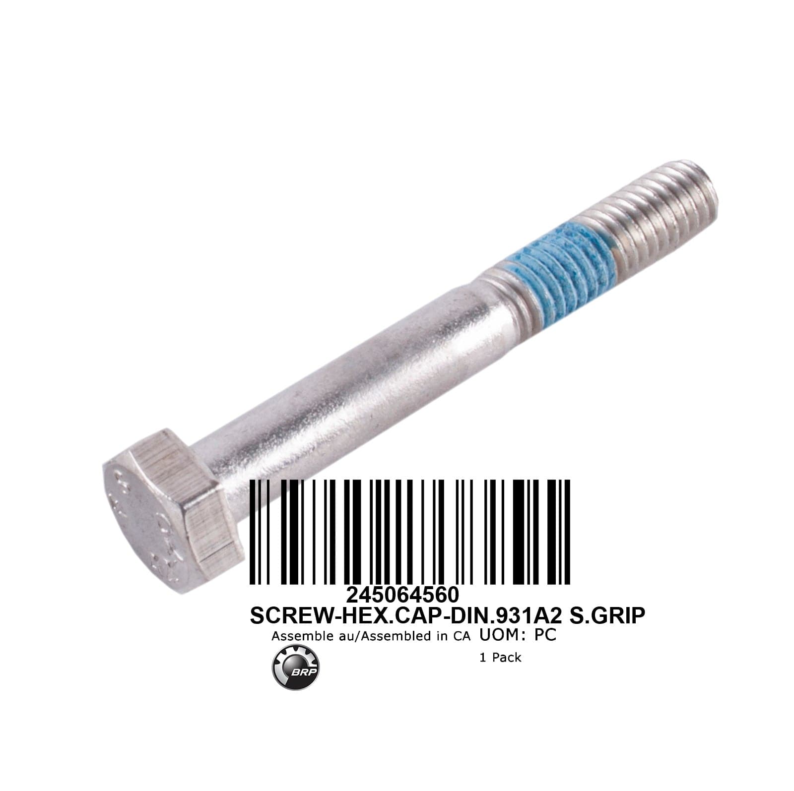 SCREW-HEX.CAP-DIN.931A2 S.GRIP