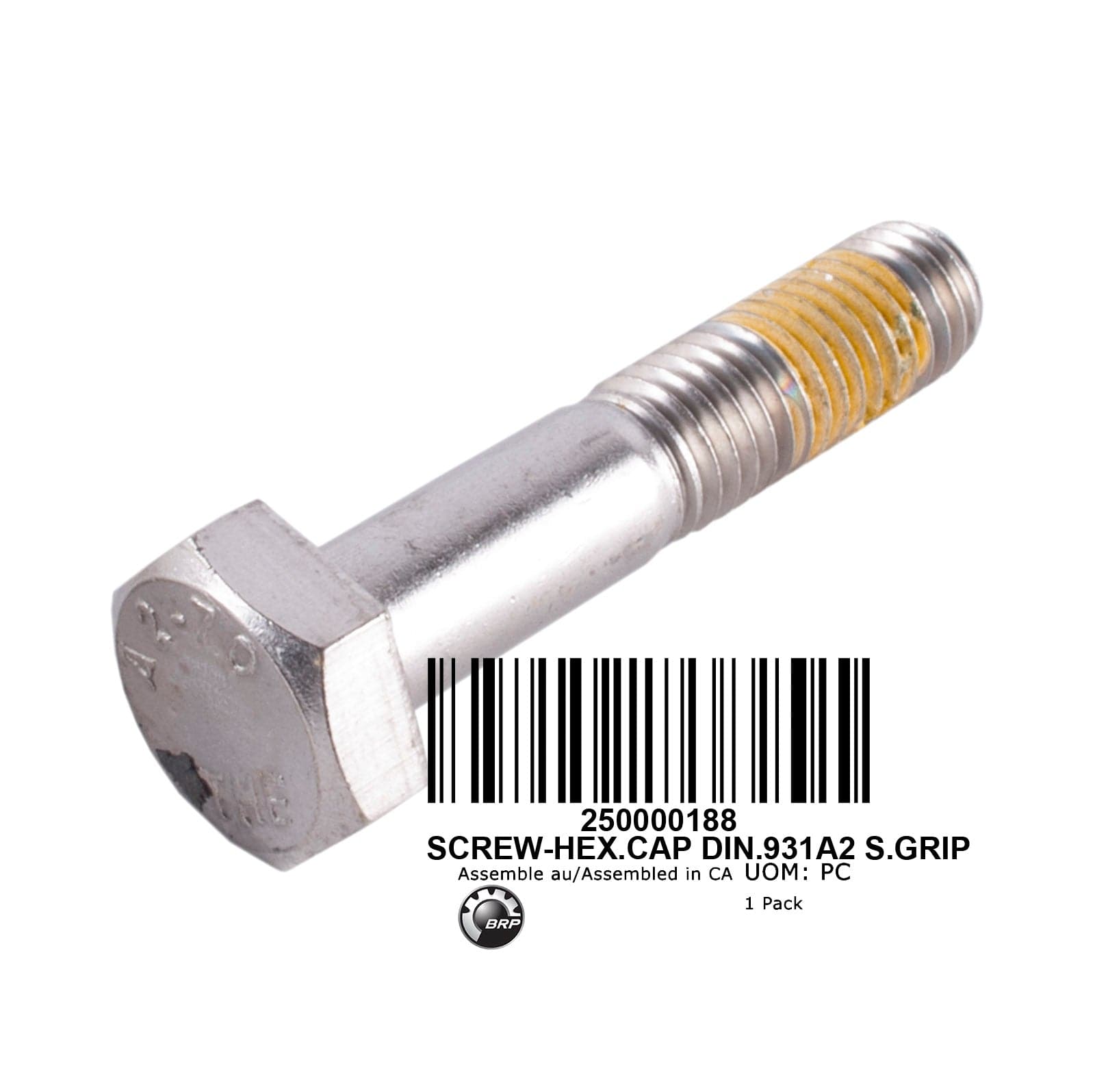 SCREW-HEX.CAP DIN.931A2 S.GRIP VINTAGE