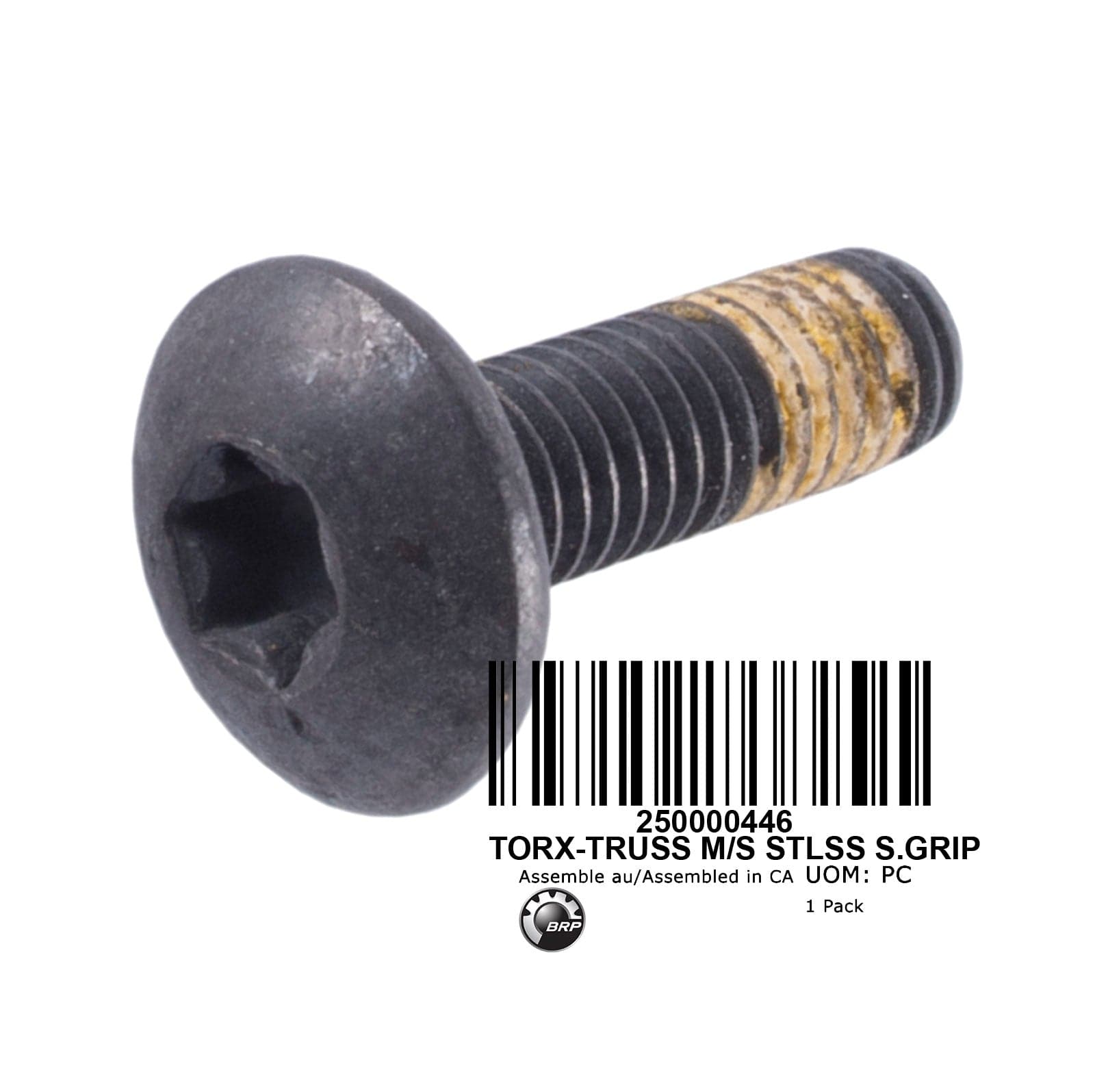 TORX-TRUSS TO M/S STLSS TO S.GRIP