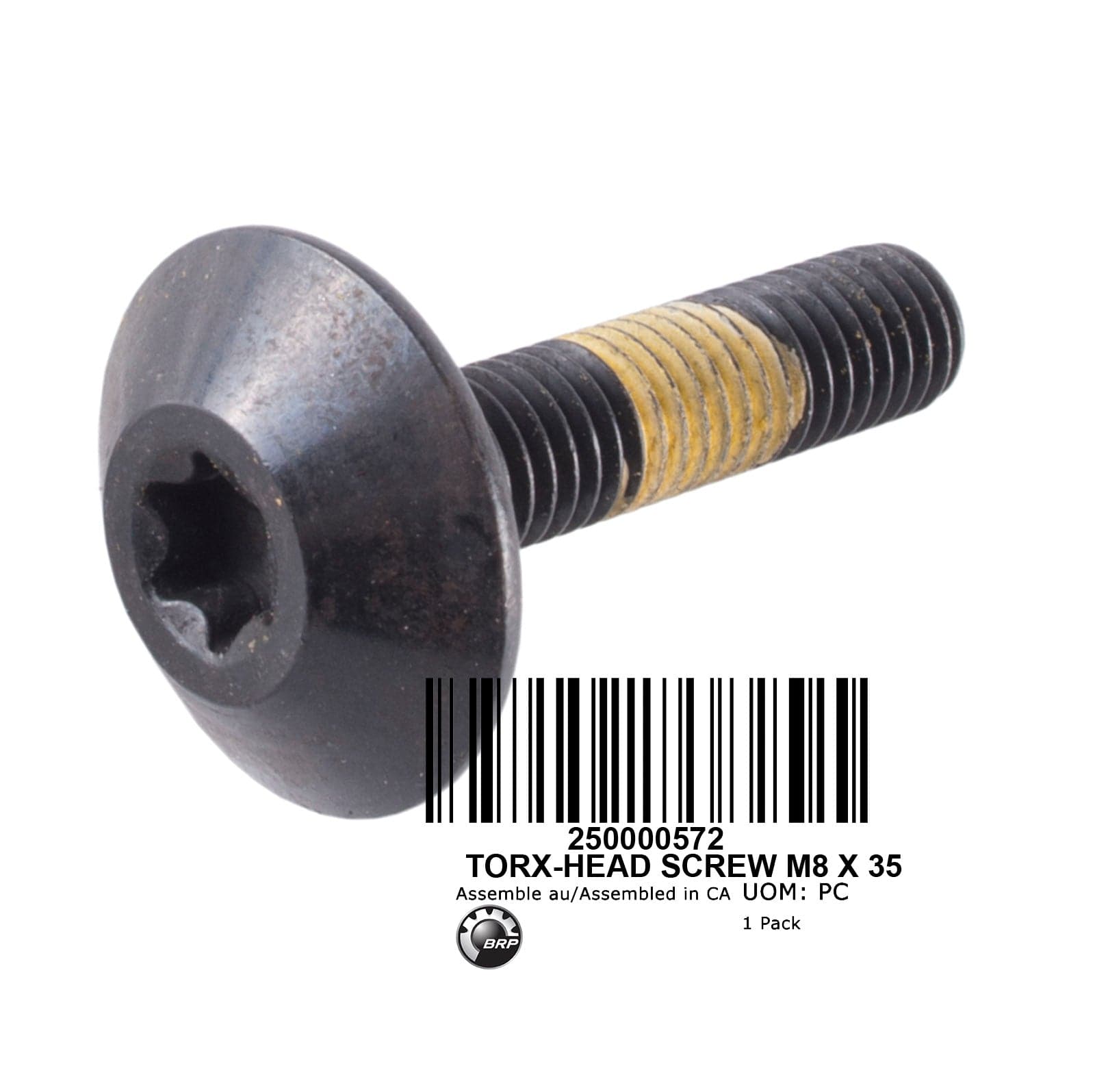 TORX-HEAD SCREW M8 X 35 NOTE