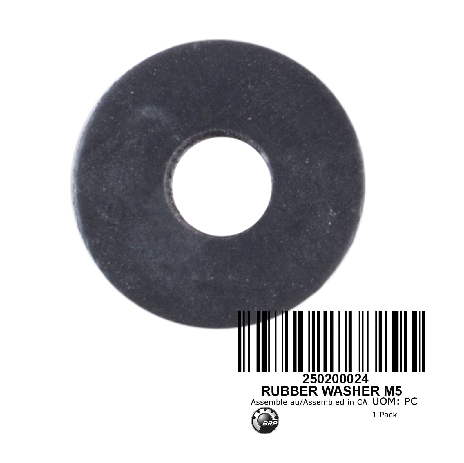 RUBBER WASHER M5