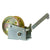 1400 lb cap. Single speed gear winch. For use with rope and cable only!