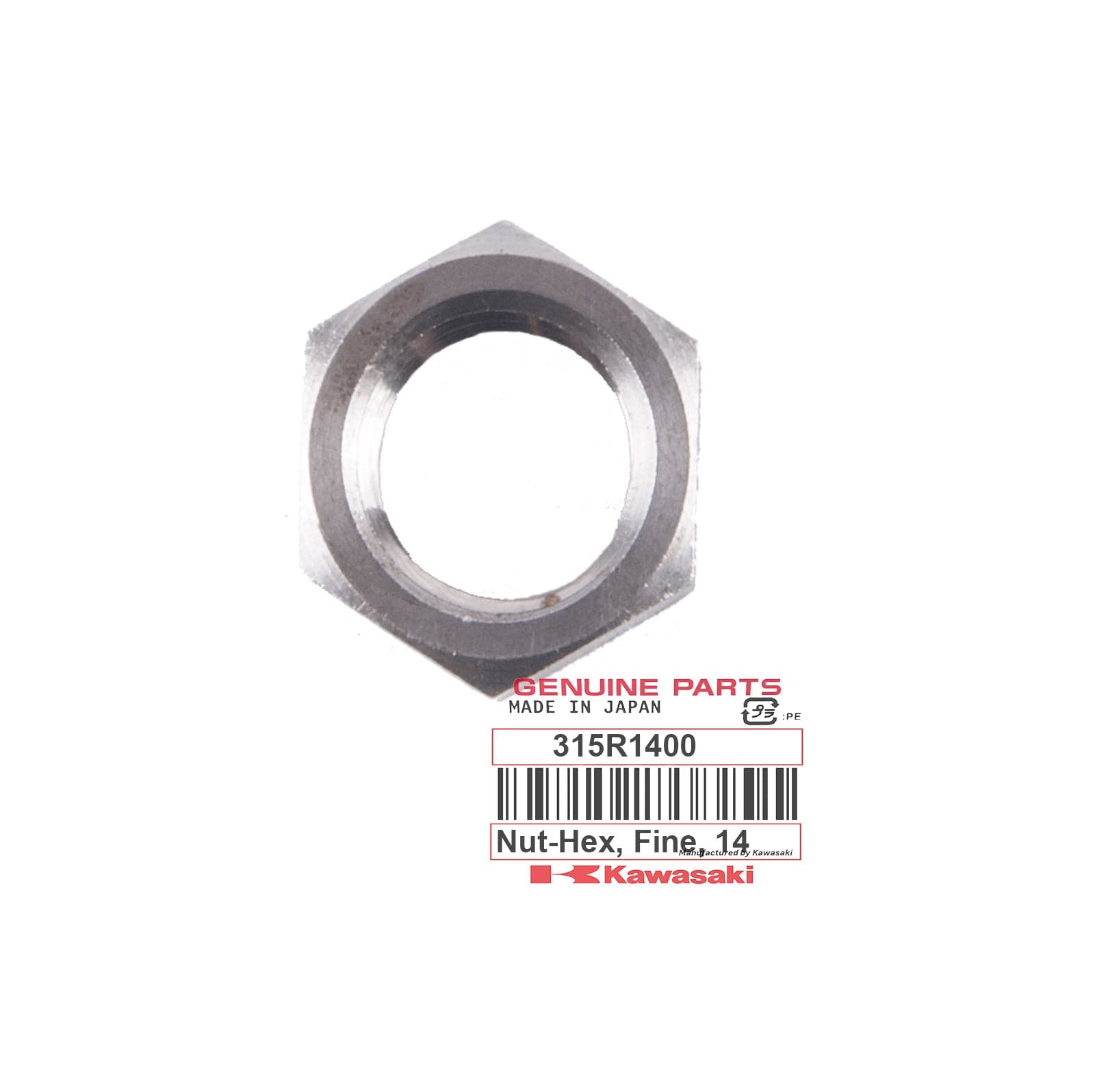 NUT HEX FINE 14MM