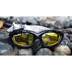 Jettribe Classic Goggles-Black/ Amber lense